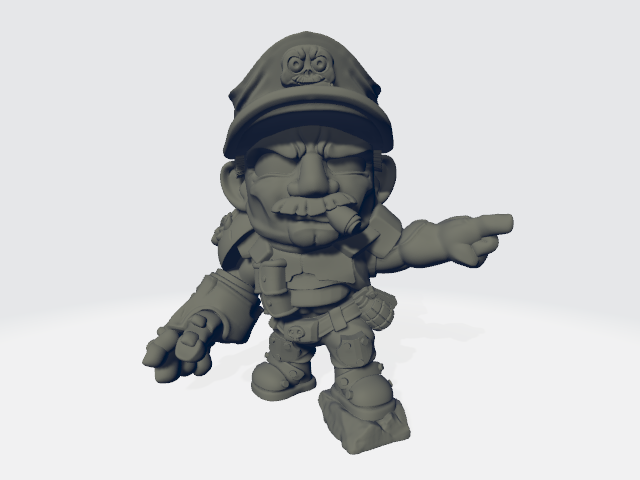 Grimdark Cuteness - Handy Hanz