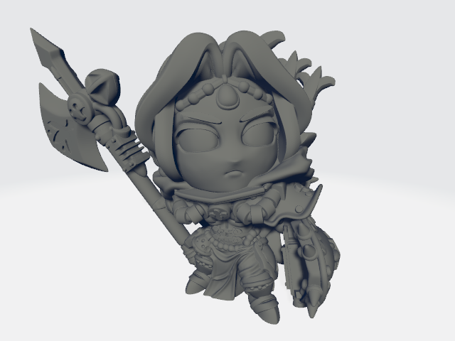 Grimdark Cuteness - Leader Sister Hasta