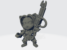 Load image into Gallery viewer, Grimdark Cuteness - Katgirl #1
