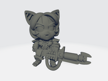 Load image into Gallery viewer, Grimdark Cuteness - Katgirl #2
