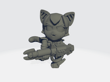 Load image into Gallery viewer, Grimdark Cuteness - Katgirl #3
