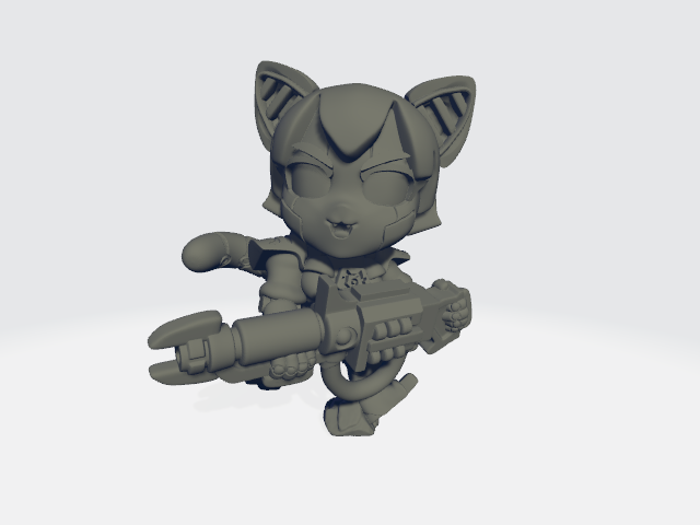 Grimdark Cuteness - Katgirl #3