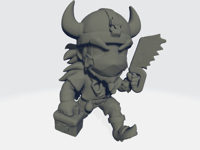 Big Head Chibi - Viking Field Doctor