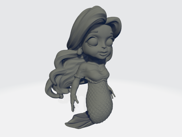 Seahorse 3D - Mermaid