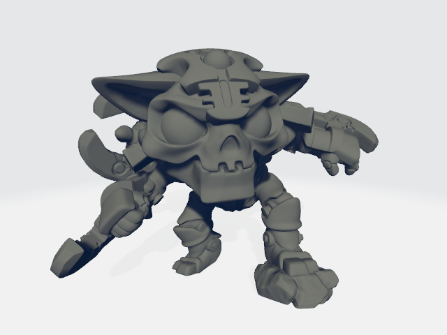 Grimdark Cuteness - Nekrocat Tailscythe