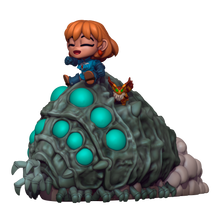 Load image into Gallery viewer, Capsule Chibi - Nausicaa and Ohmu
