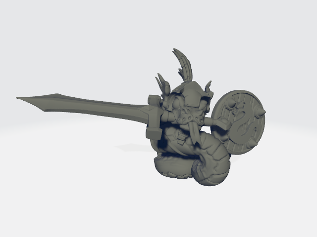 Capsule Chibi - Snake Paladin