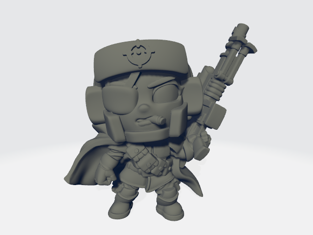 Grimdark Cuteness - Guard Sniper #3