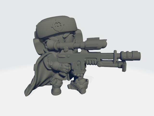 Grimdark Cuteness - Guard Sniper #1