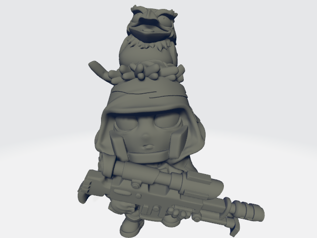 Grimdark Cuteness - Guard Sniper #2