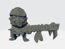 Load image into Gallery viewer, Grimdark Cuteness - Snood #3
