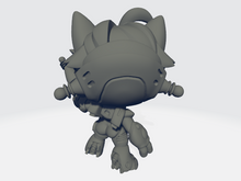 Load image into Gallery viewer, Capsule Chibi - Space Cat Girl
