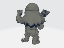 Load image into Gallery viewer, Big Head Chibi - Viking Star Player
