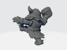 Load image into Gallery viewer, Big Head Chibi - Viking Star Player Barrel Thrower
