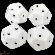 Load image into Gallery viewer, TDSO DodecaD2 - Pipped 12 Sided D2 (Set of 4)
