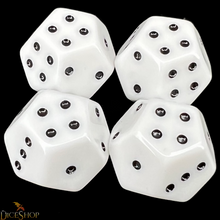 Load image into Gallery viewer, TDSO DodecaD4 - Pipped 12 Sided D4 Dice (Set of 4)
