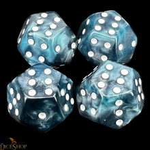 Load image into Gallery viewer, TDSO DodecaD6 - Pipped 12 Sided D6 (Set of 4)
