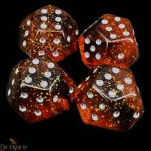 Load image into Gallery viewer, TDSO DodecaD6 - Pipped 12 Sided D6 (Set of 4)
