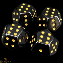 Load image into Gallery viewer, TDSO DodecaD6 - Pipped 12 Sided D6 (Set of 4)
