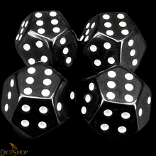Load image into Gallery viewer, TDSO DodecaD6 - Pipped 12 Sided D6 (Set of 4)
