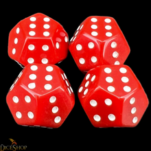 Load image into Gallery viewer, TDSO DodecaD6 - Pipped 12 Sided D6 (Set of 4)
