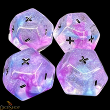 Load image into Gallery viewer, TDSO DodecaFate - 12 Sided Fate / Fudge Dice (Set of 4)
