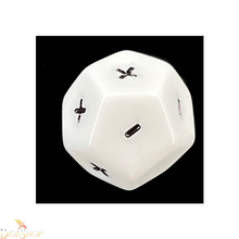 Load image into Gallery viewer, TDSO DodecaFate - 12 Sided Fate / Fudge Dice
