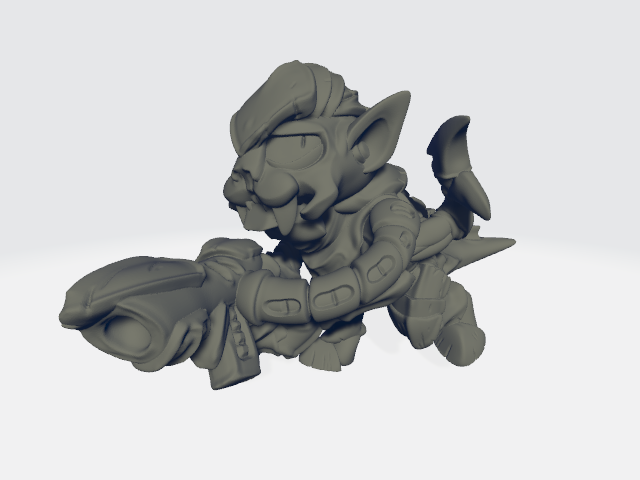 Grimdark Cuteness - Termeow #2