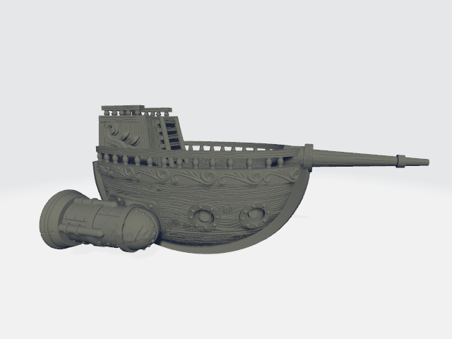 Dice Heads - Astral Armada - Trade Skiff