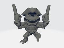 Load image into Gallery viewer, Chibiatures - Turtle Pirate #12
