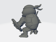 Load image into Gallery viewer, Chibiatures - Turtle Pirate #2
