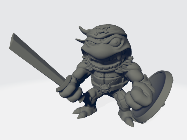 Chibiatures - Turtle Pirate #2