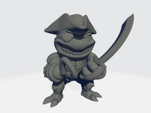 Load image into Gallery viewer, Chibiatures - Turtle Pirate #4
