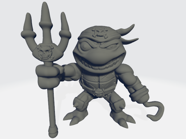 Chibiatures - Turtle Pirate #6