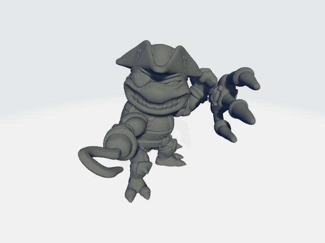 Chibiatures - Turtle Pirate #7