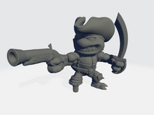 Load image into Gallery viewer, Chibiatures - Turtle Pirate #9
