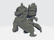 Load image into Gallery viewer, Celia Miniatures - Undead Knight W/Horse Mount
