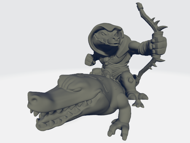 Chibiatures - Werecrocodile #17