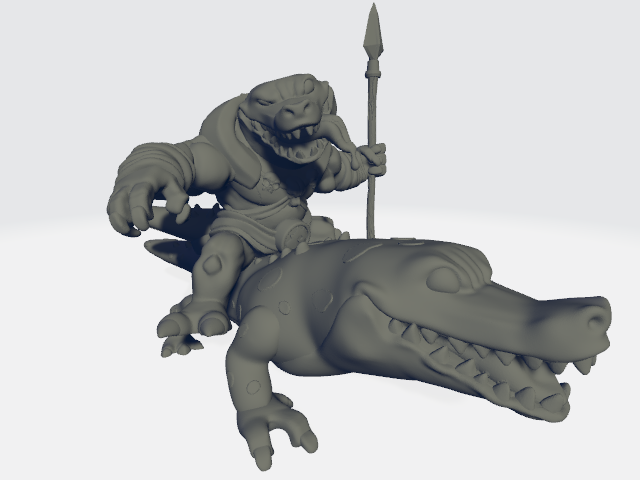 Chibiatures - Werecrocodile #19