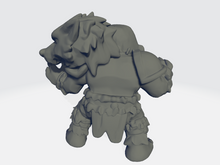 Load image into Gallery viewer, Big Head Chibi - Wolf Viking #2
