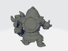 Load image into Gallery viewer, Big Head Chibi - Viking Yeti #1
