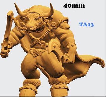 Torn Armor Ghost Minotaur