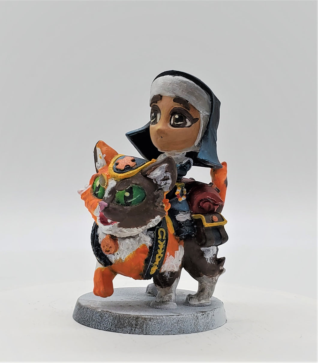 Capsule Chibi - Rider Girls - Gertrude and Holycat