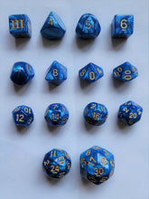 Load image into Gallery viewer, Specialty 14 Unusual DCC Dice Set - Chain Lightning
