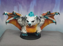 Load image into Gallery viewer, Capsule Chibi - Polar Wyvern / Polar Bear Dragon
