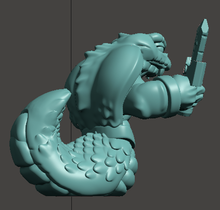 Load image into Gallery viewer, Capsule Chibi - Snekmen / Snakeman Warband #3 (Daggers)
