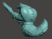 Load image into Gallery viewer, Capsule Chibi - Snekmen / Snakeman Warband #4 (Spear)
