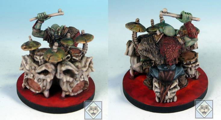 A Band of Orcs Oog with Drums (Metal) EO_BOO5