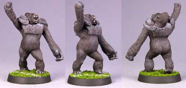 Siringit Ape - Gorilla Blocker (Metal) SG_GBKR – Impact! Miniatures