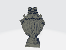 Load image into Gallery viewer, Miniatures of Madness - Dwarf - Aviator Bust
